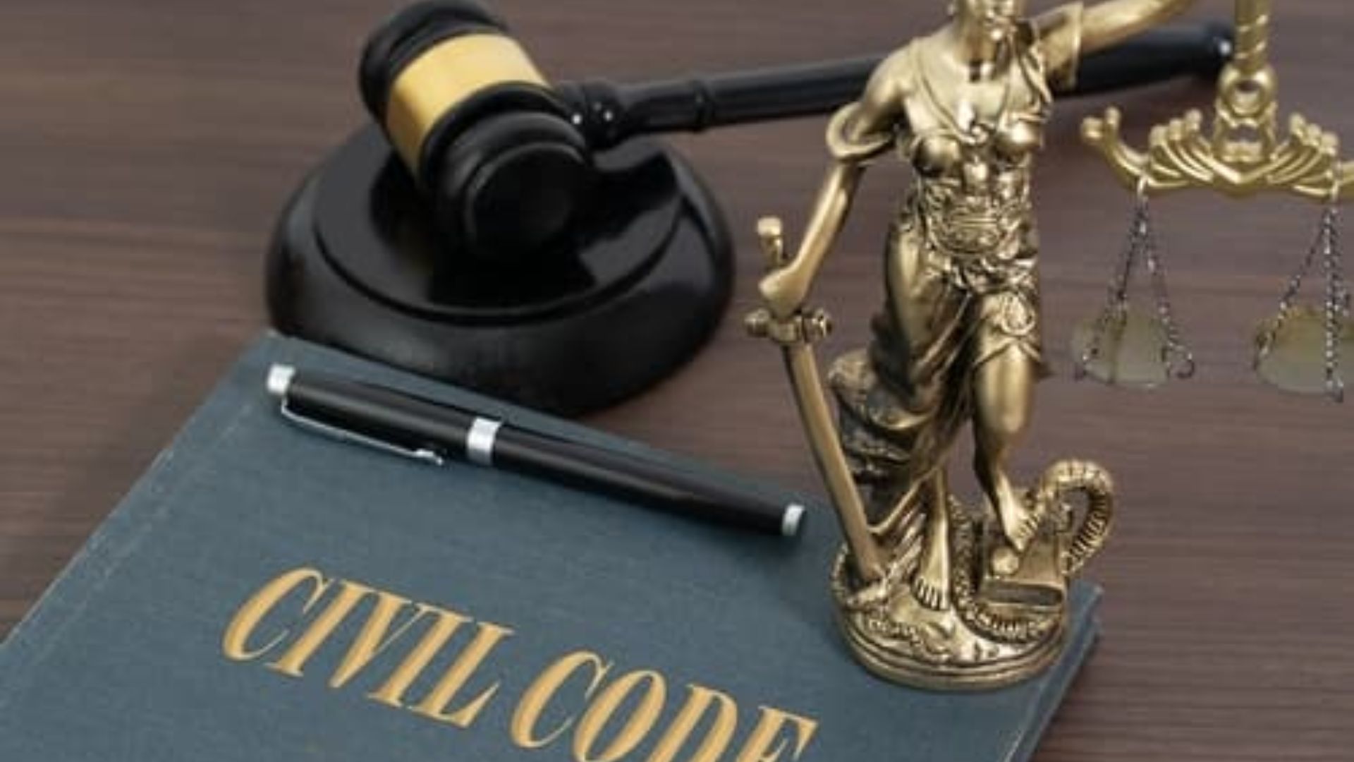 Civil Code of India document displayed, outlining legal statutes and regulations governing civil matters in India.