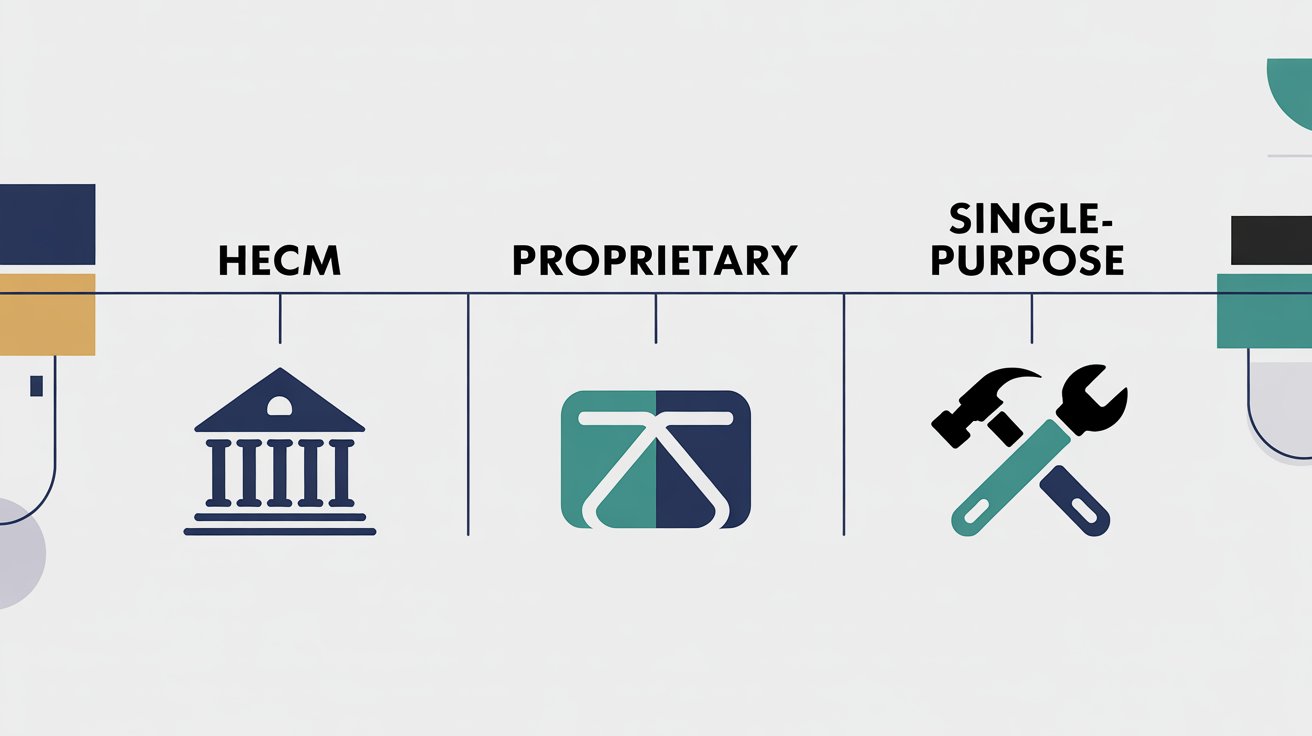 A graphic illustrating various types of business documents, including reports, invoices, and contracts.