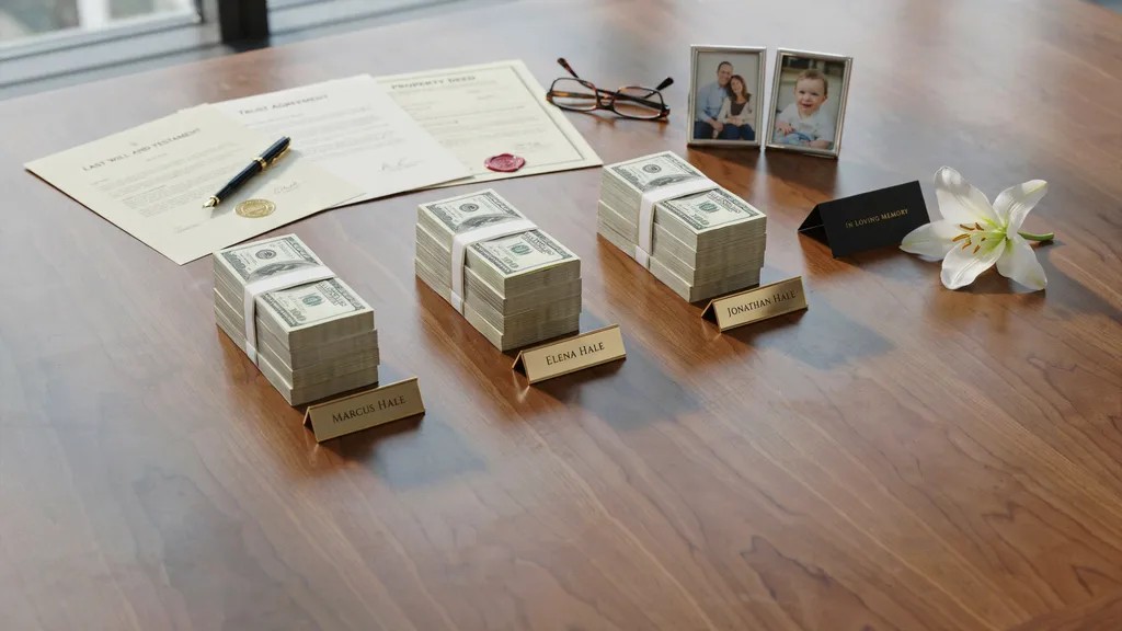 Per capita inheritance divided among surviving beneficiaries