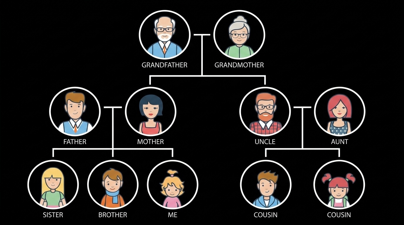 Per stirpes inheritance from grandparents beneficiary’s family branch