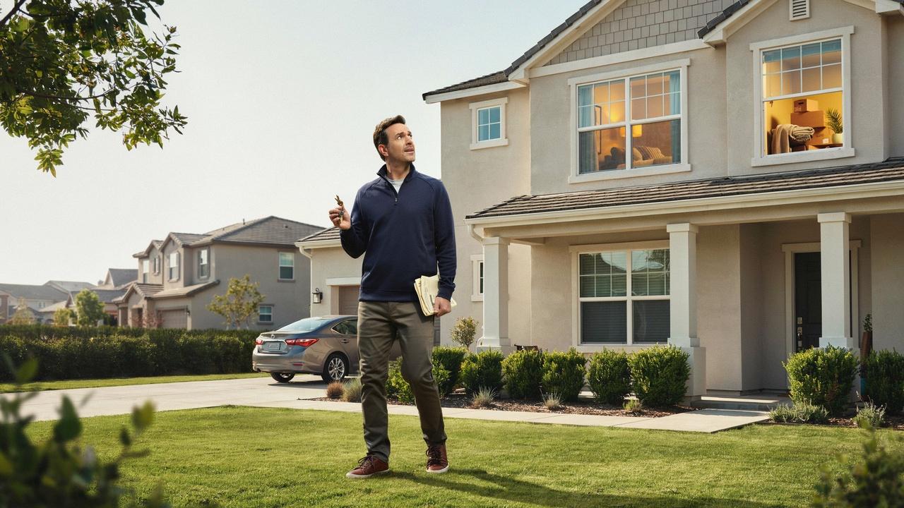 Property owner arriving at a vacant rental home and discovering signs of unauthorized occupancy.