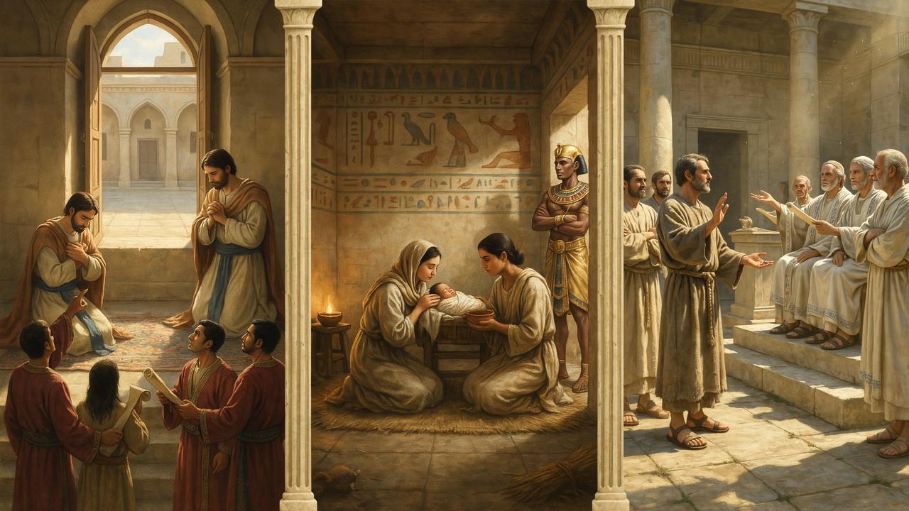 Daniel, Hebrew midwives, and apostles obey God despite government orders that conflicted with God's commands.