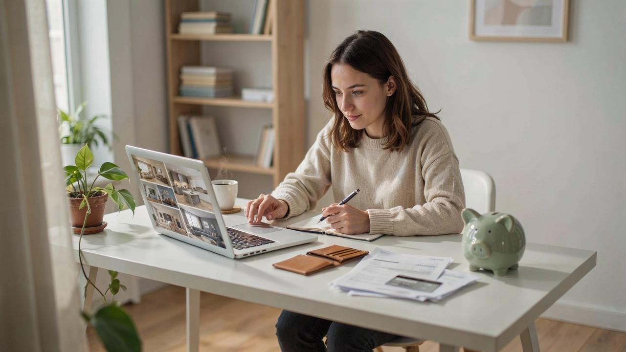 Person rebuilding finances and preparing to qualify for a mortgage after bankruptcy