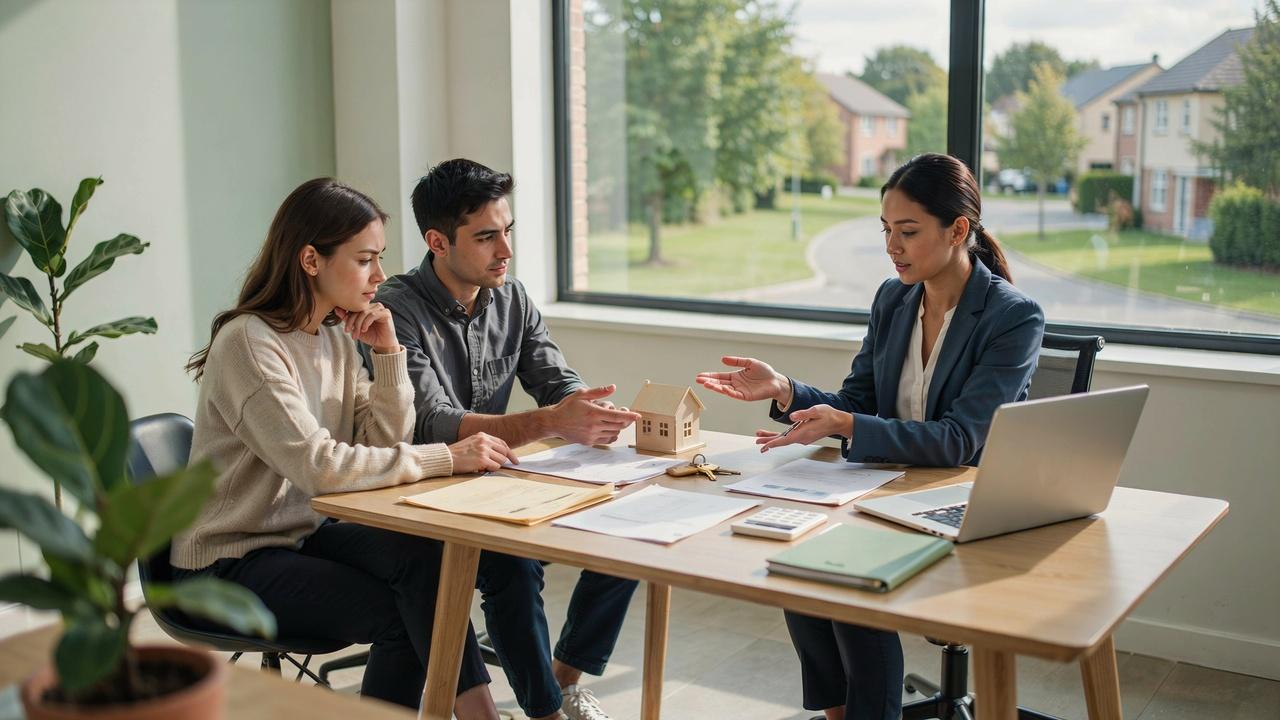 Homebuyer comparing the benefits and limitations of living in a deed restricted community.