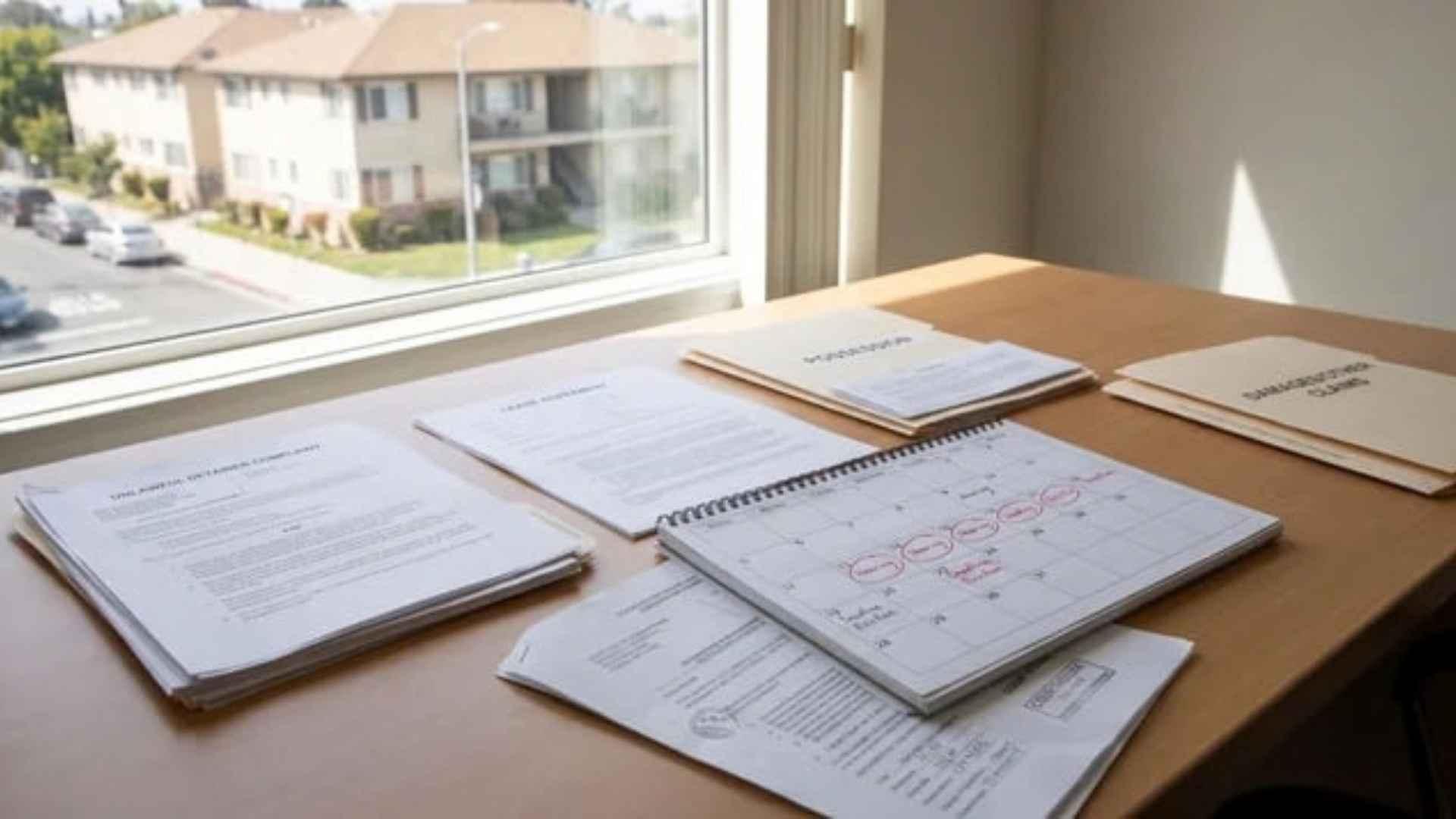 Unlawful detainer case timeline showing fast court deadlines and a limited focus on property possession.